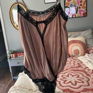 Free People Lace Bodysuit